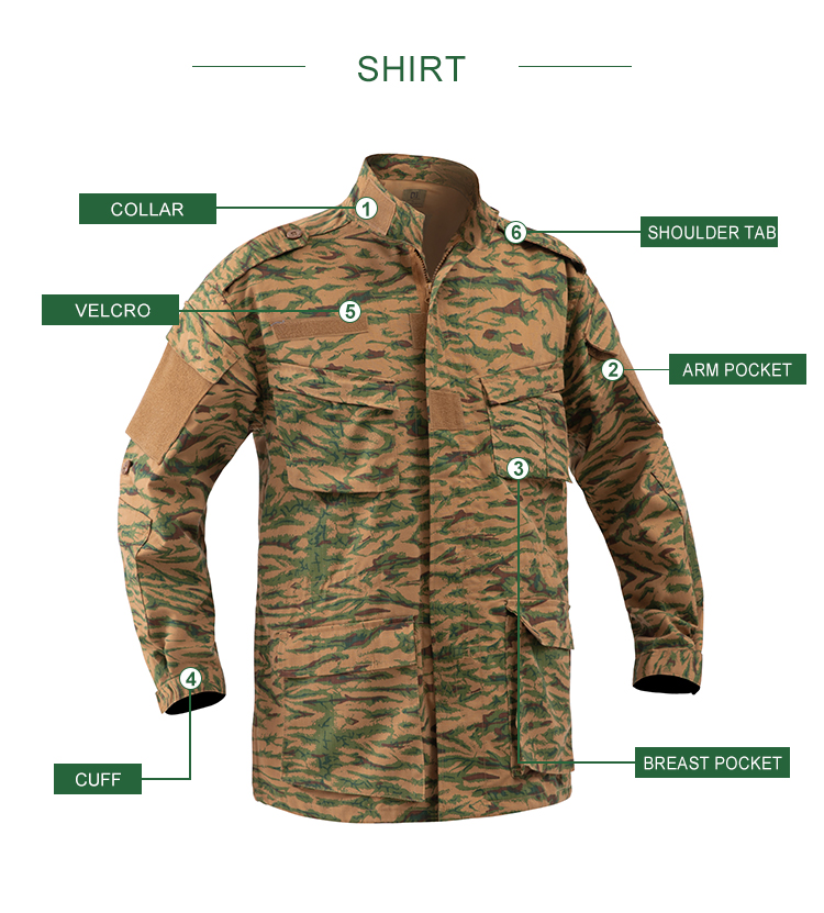 Burkina Faso Uniform, Burkina Faso Orange Lizard Camo