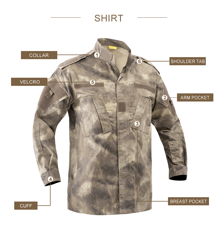 Gobi Desert Camo ACU Uniform,Gobi Desert Camo Combat Uniform, Gobi Desert Camo Tactical Uniform