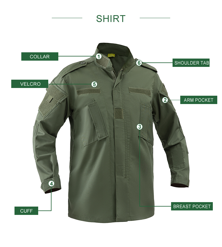 Olive Green ACU Uniform, Olive Green Combat Uniform, Olive Green Tactical Uniform
