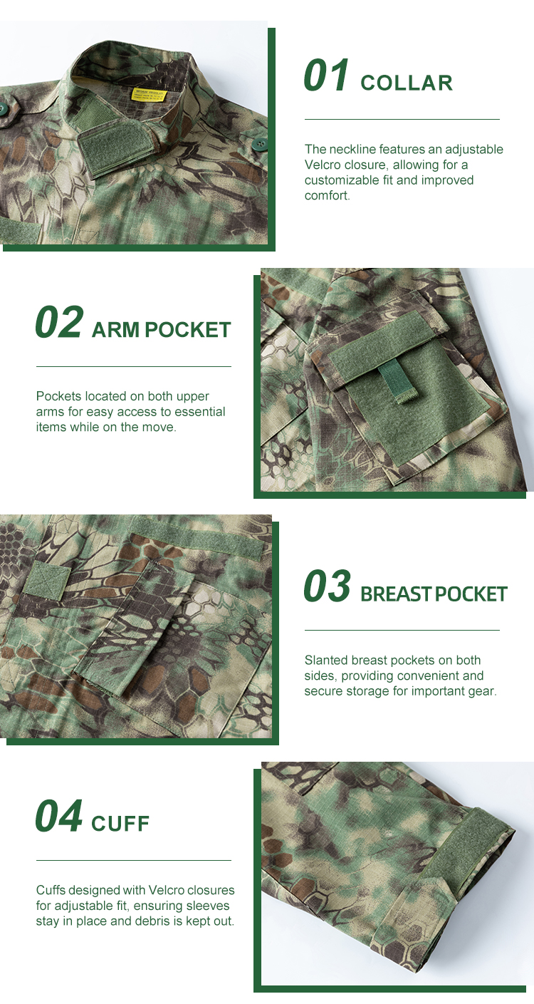 Green Python ACU Uniform,Green Python Combat Uniform, Green Python Tactical Uniform