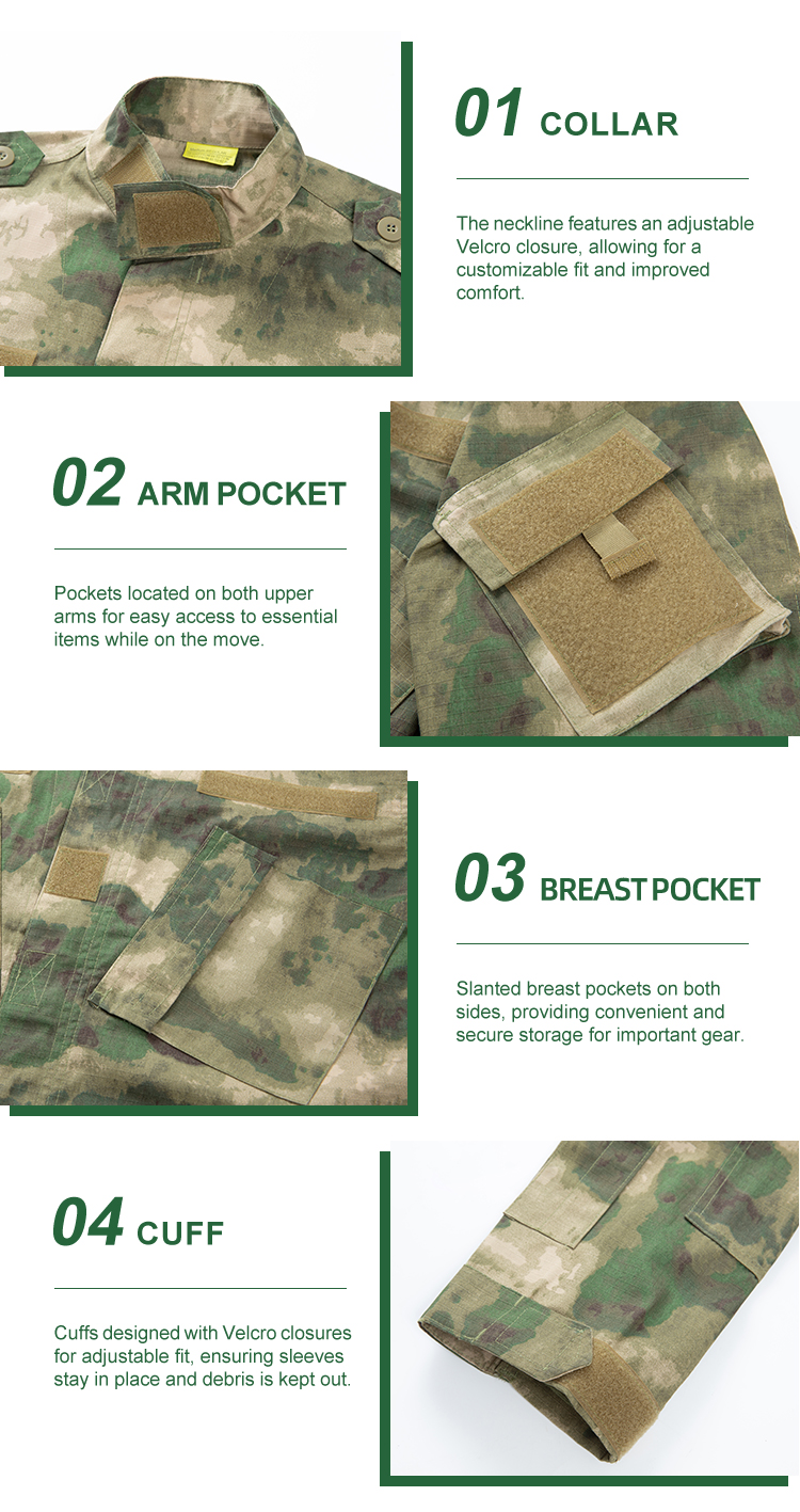 Gobi Jungle Camo ACU Uniform, Gobi Jungle Camo Combat Uniform, Gobi Jungle Camo Tactical Uniform