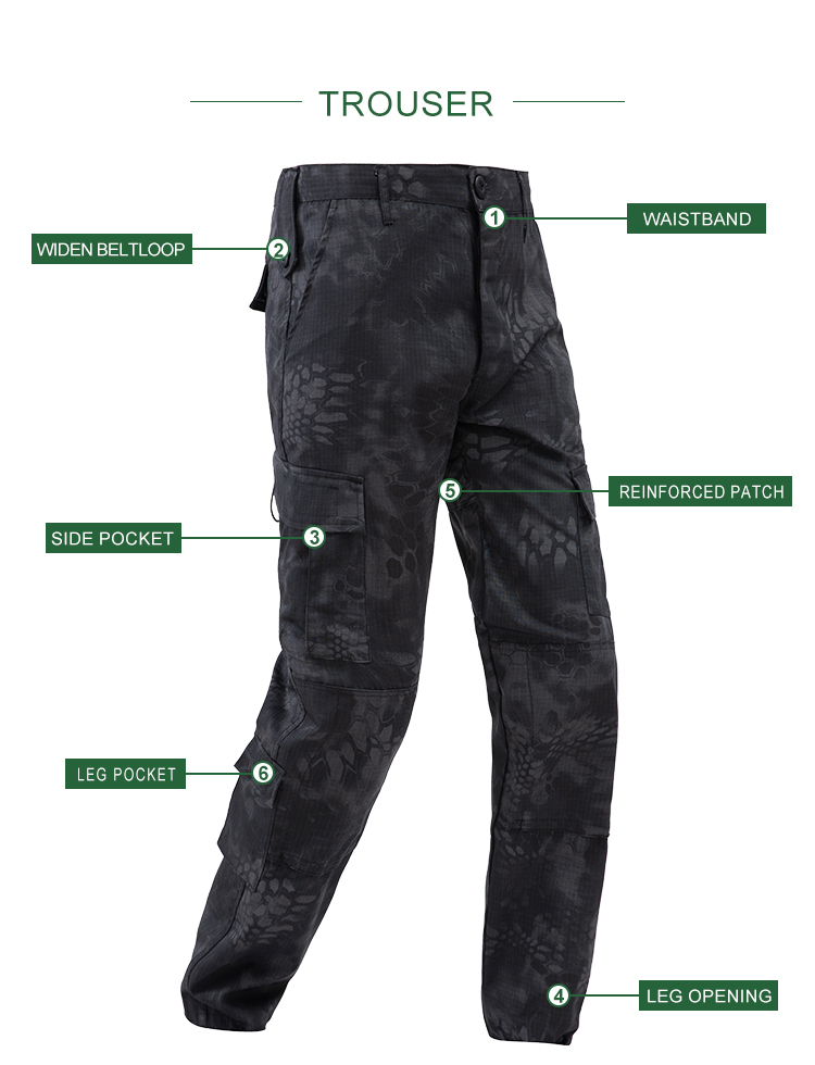 Black Python ACU Uniform,Black Python Combat Uniform, Black Python Tactical Uniform