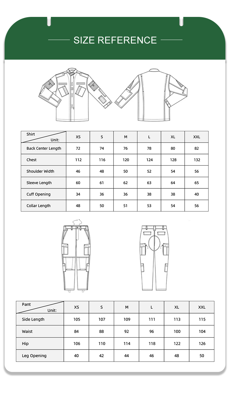 size reference
