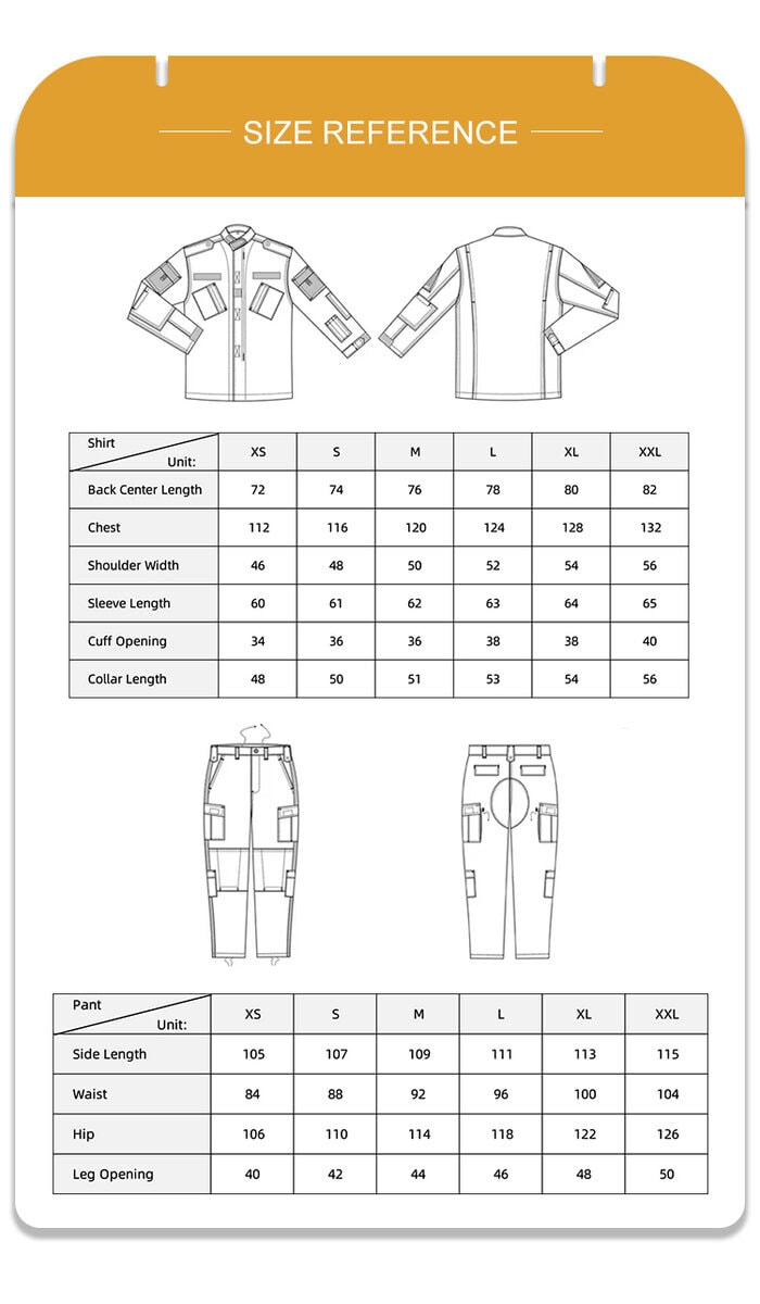 size reference