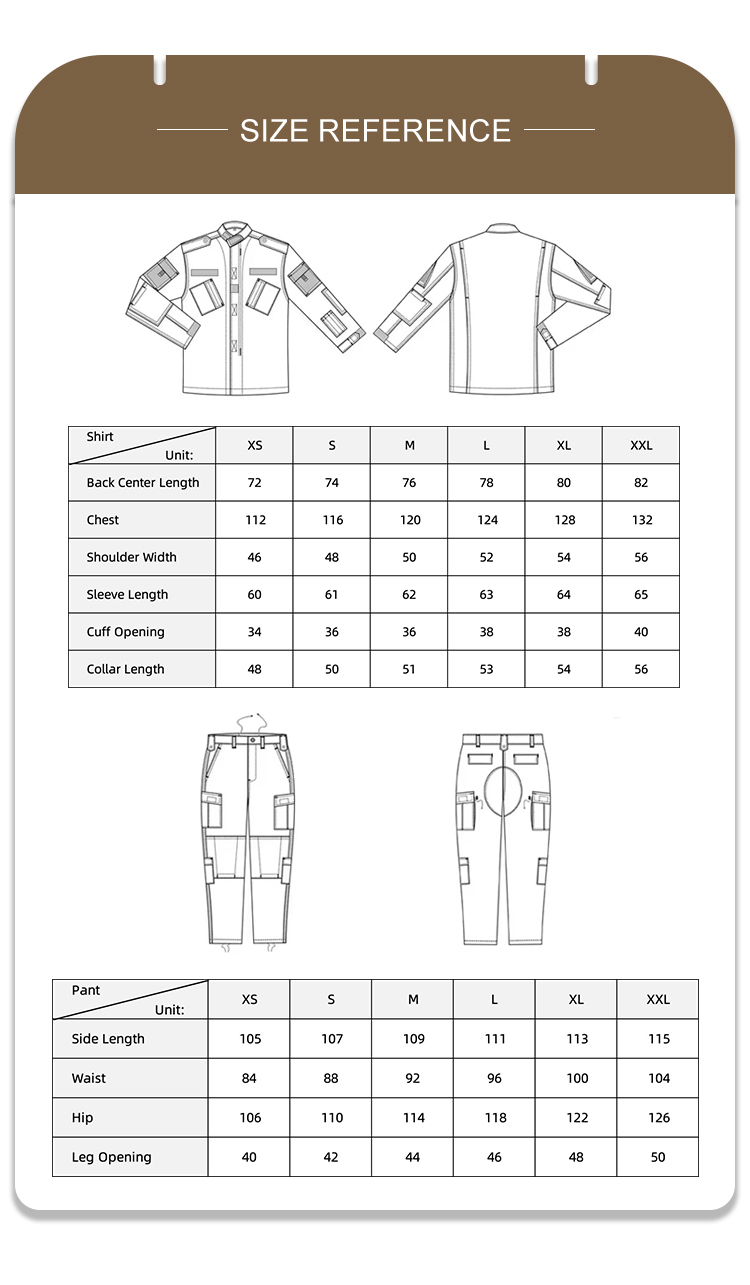 size reference