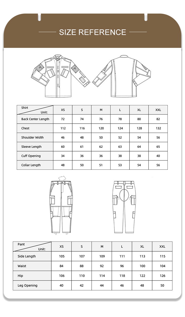 size reference