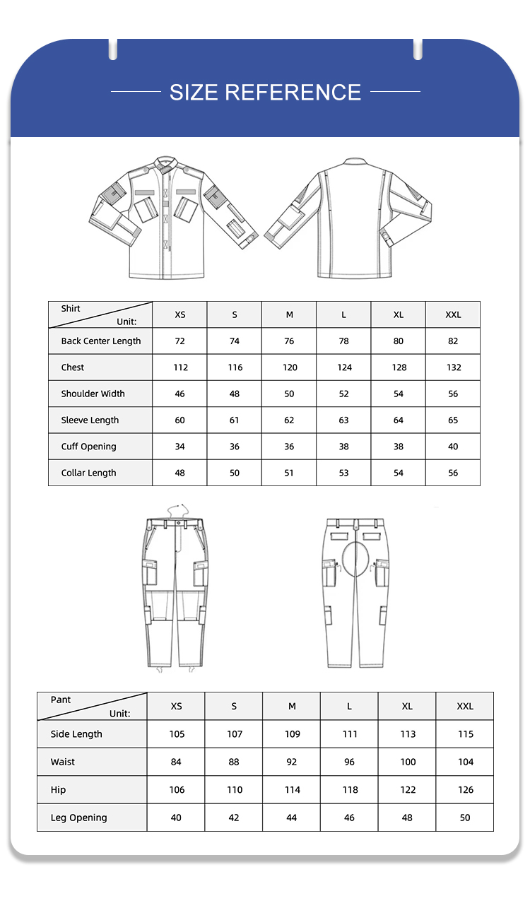 size reference