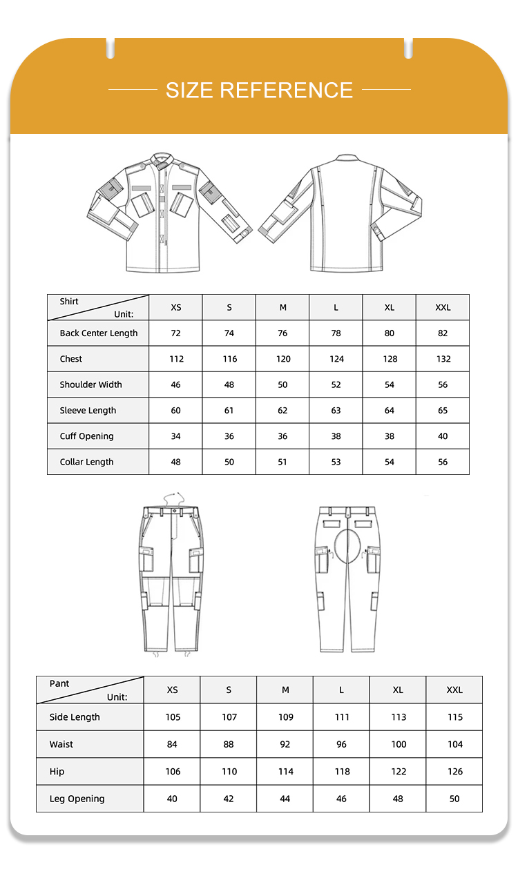 size reference