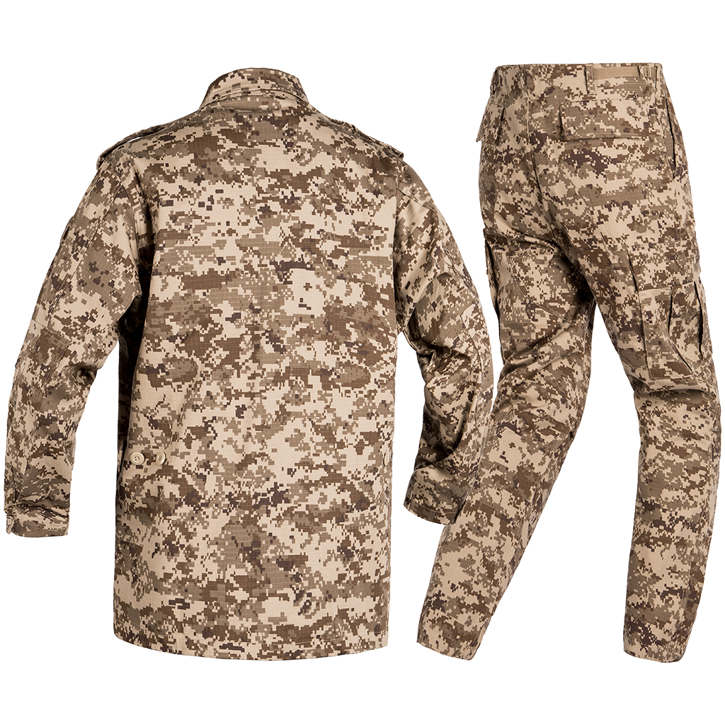 Custom Libyan Desert Square Camo BDU Uniform