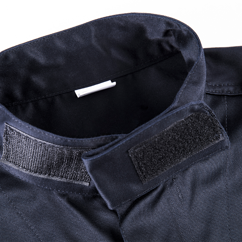 Custom Navy Blue Sateen ACU Duty Uniform