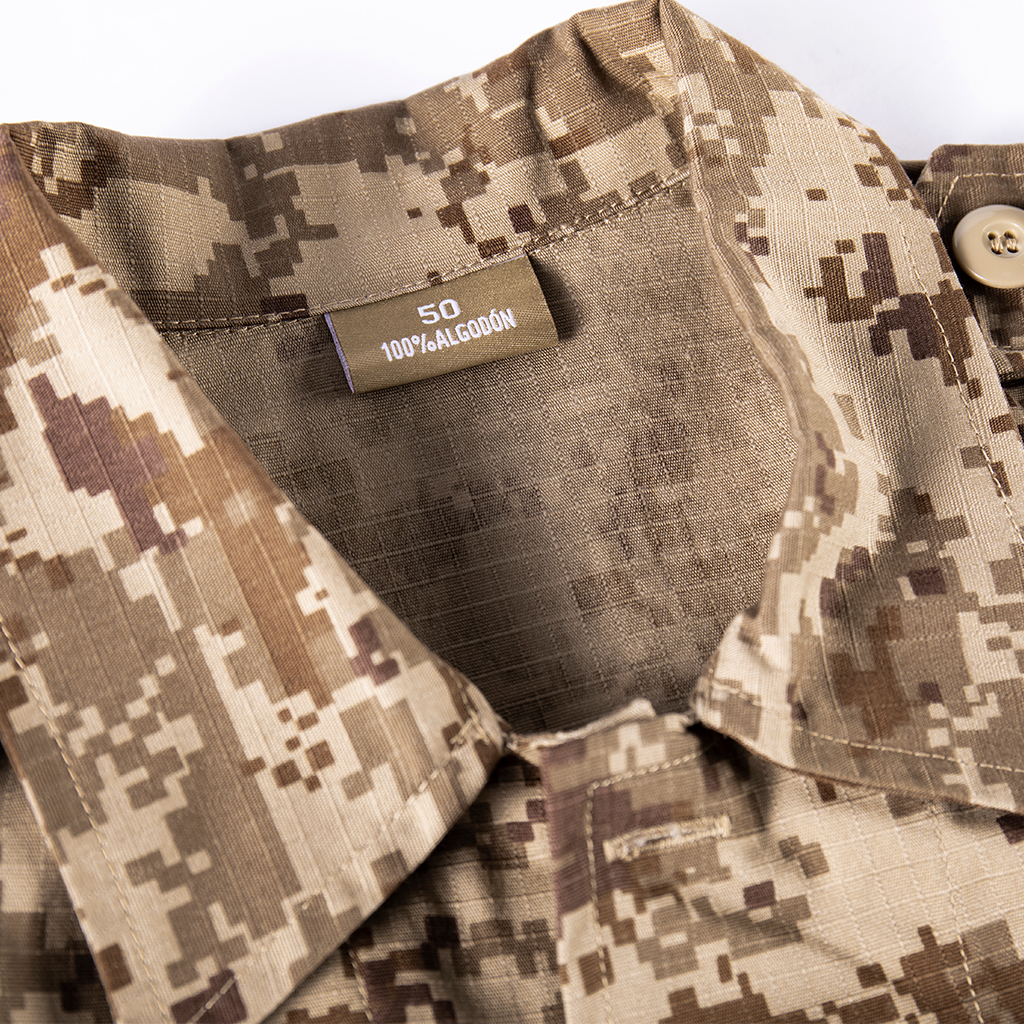 Custom Libyan Desert Square Camo BDU Uniform