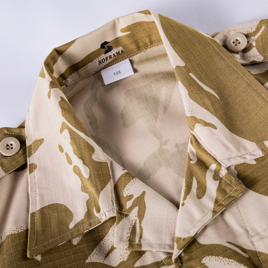 Custom French F1-Style Uniform in British DPM Camo