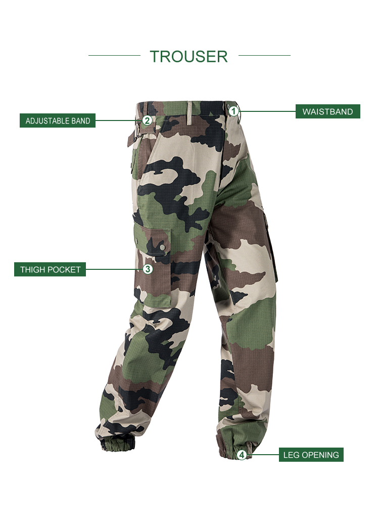 Custom French F2 Jungle Camo Field Uniform