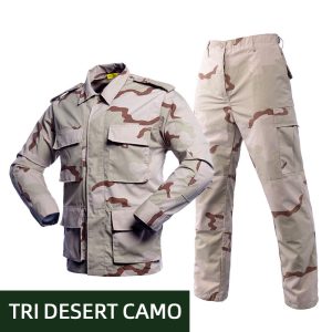 Custom Libyan Desert Square Camo BDU Uniform