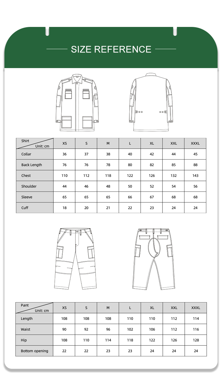 size reference
