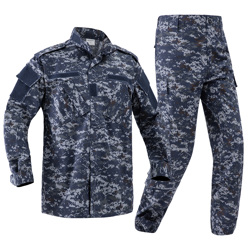 Ocean Digital Camo ACU Uniform,Ocean Digital Camo Combat Uniform, Ocean Digital Camo Tactical Uniform