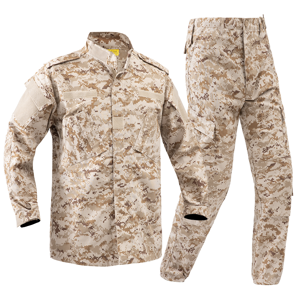 Custom Desert Digital Camouflage ACU Combat Set