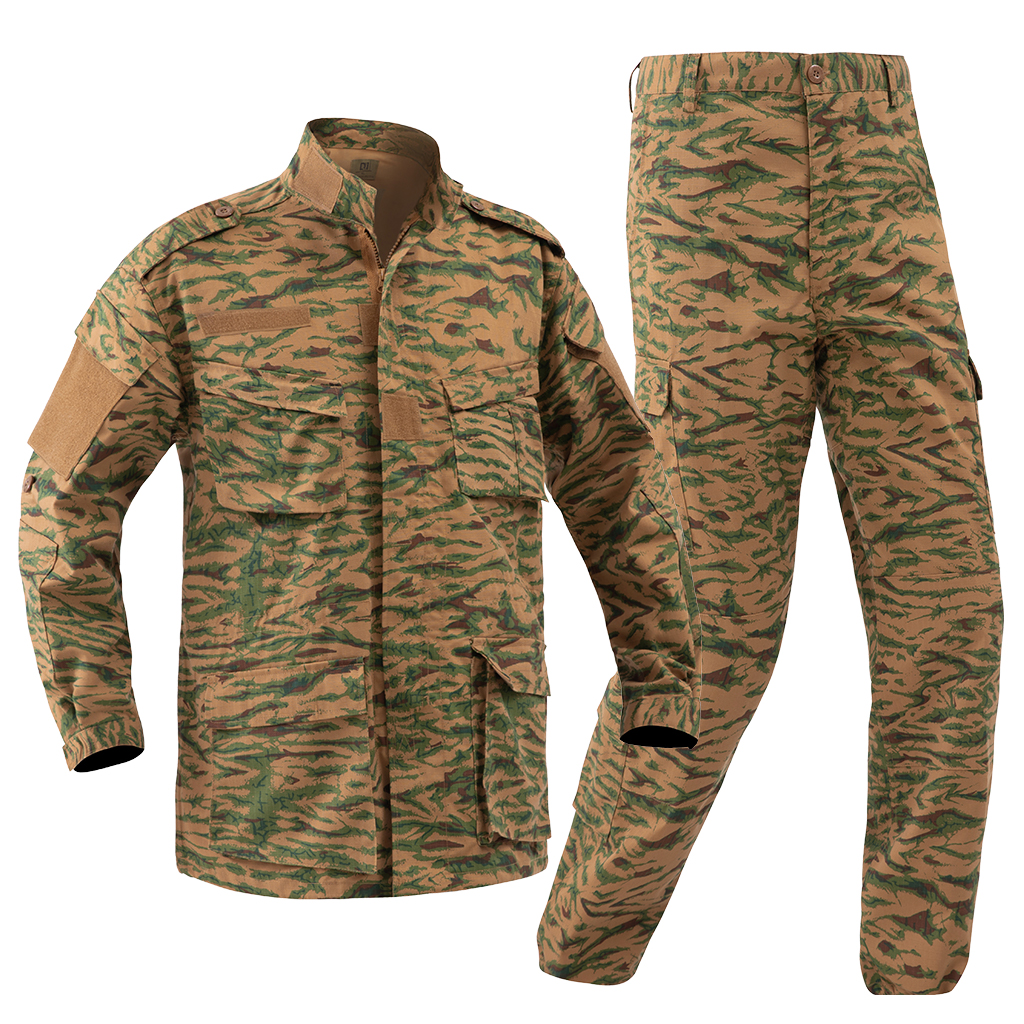 Burkina Faso Uniform, Burkina Faso Orange Lizard Camo