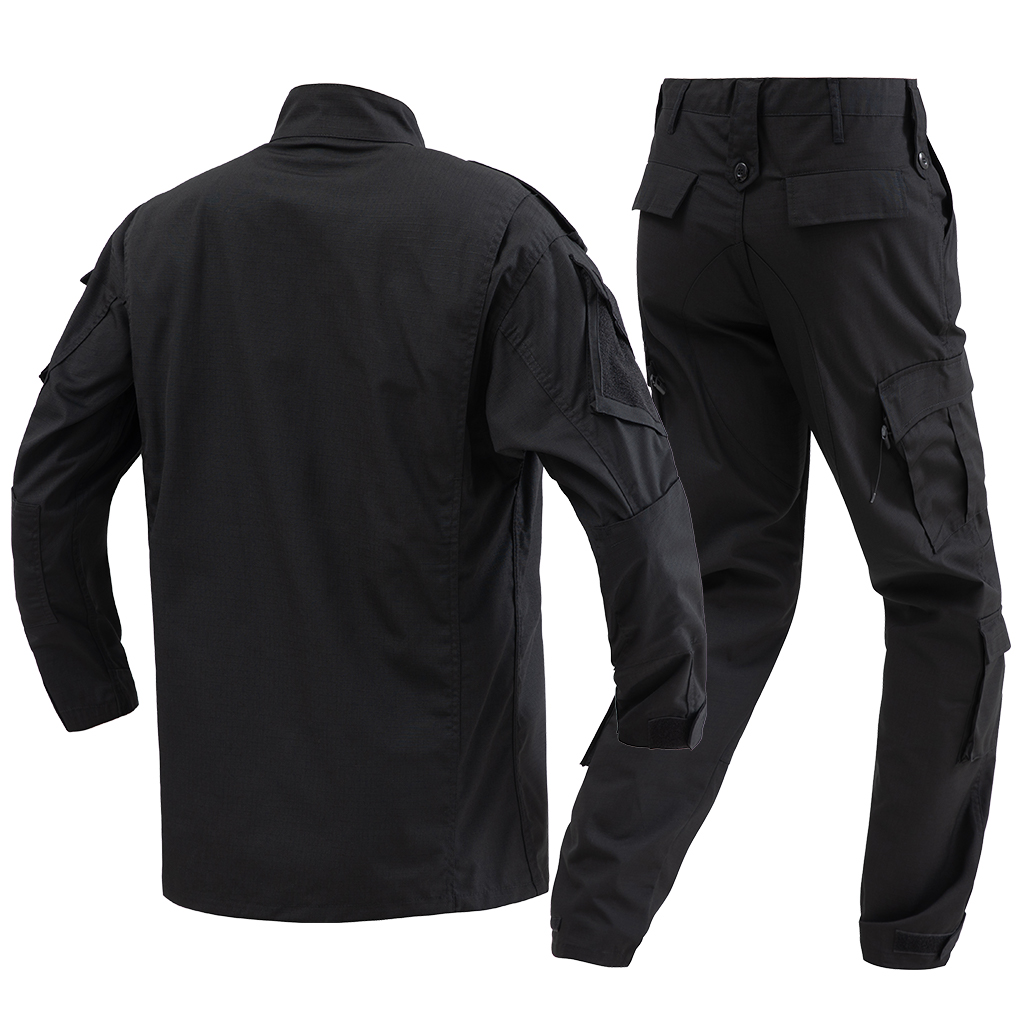Black ACU Uniform,Black Combat Uniform, Black Tactical Uniform