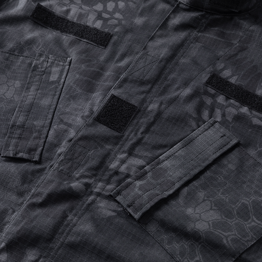 Black Python ACU Uniform,Black Python Combat Uniform, Black Python Tactical Uniform