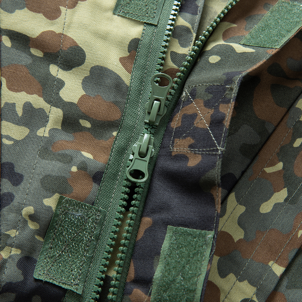 Flecktarn Camo ACU Uniform,DE Jungle Camo Combat Uniform, Flecktarn Tactical Uniform
