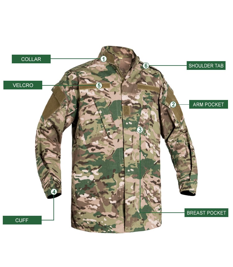 MultiCam ACU Uniform,MultiCam Combat Uniform, MultiCam Tactical Uniform
