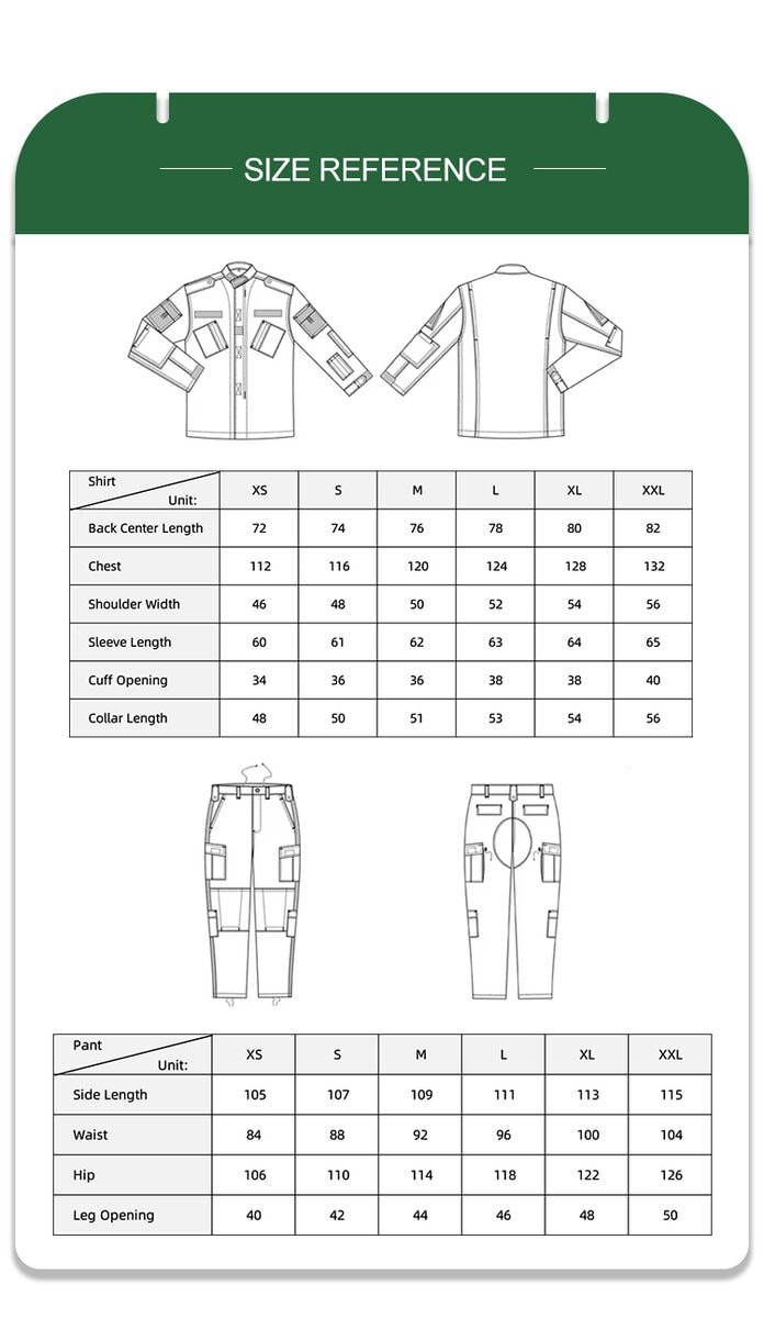 size reference