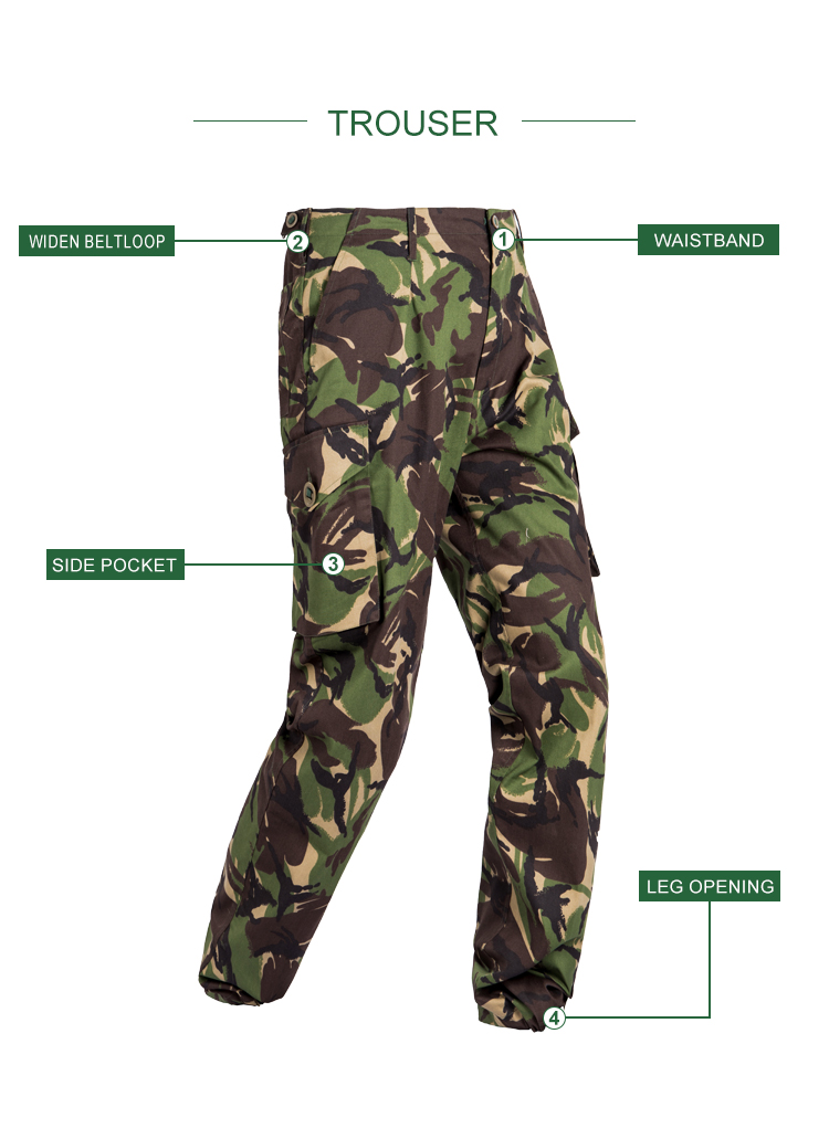 British DPM Camo, DPM Combat Uniform