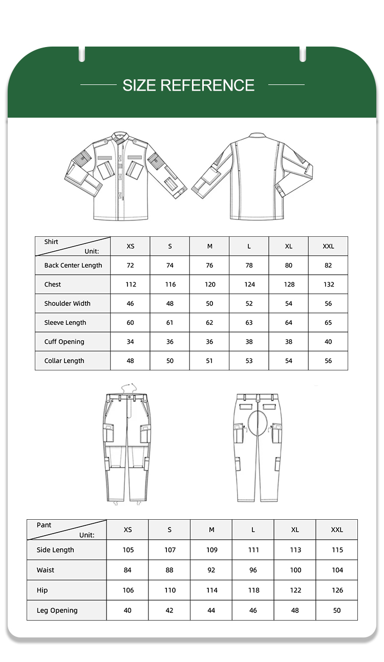 size reference