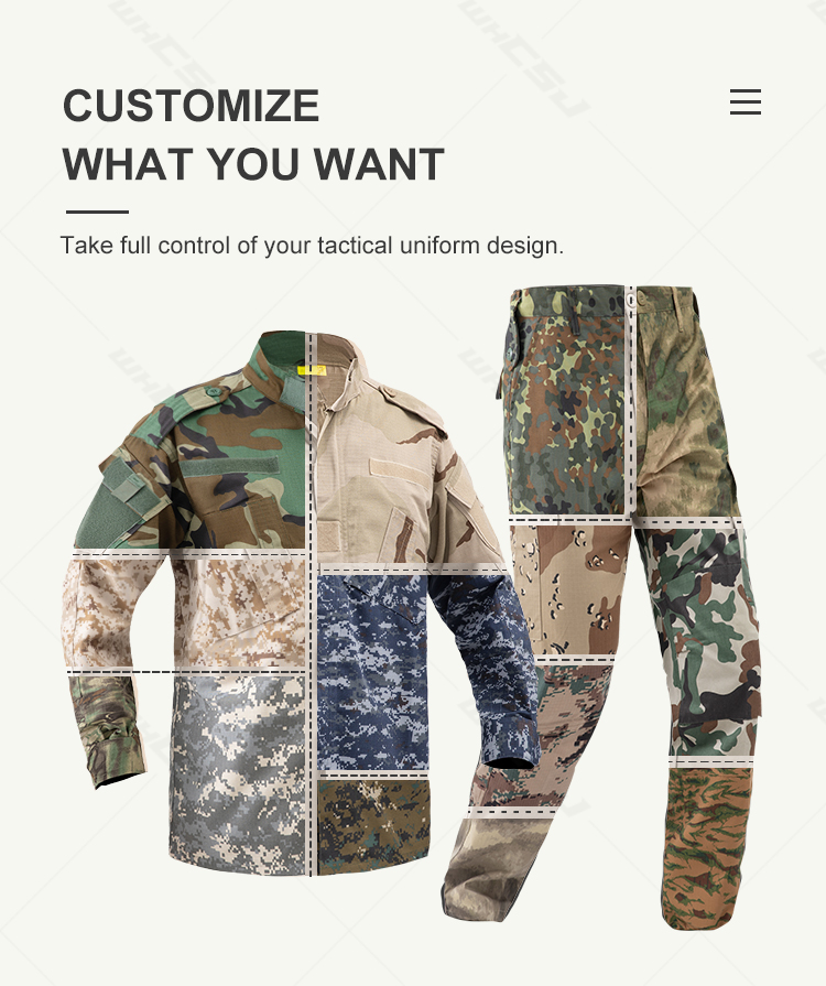 Custom Tactical Uniform Detail