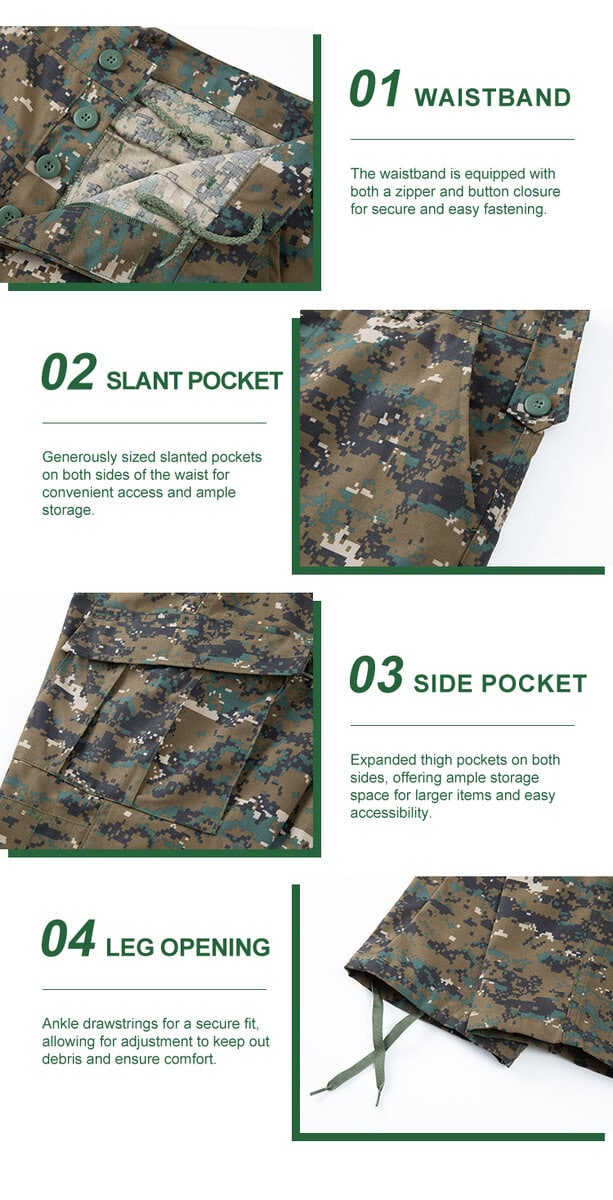 Jungle Digital Camo ACU Uniform,Jungle Digital Camo Combat Uniform, Jungle Digital Camo Tactical Uniform