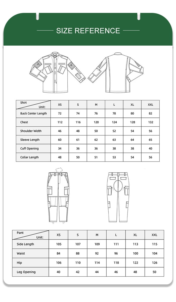 size reference