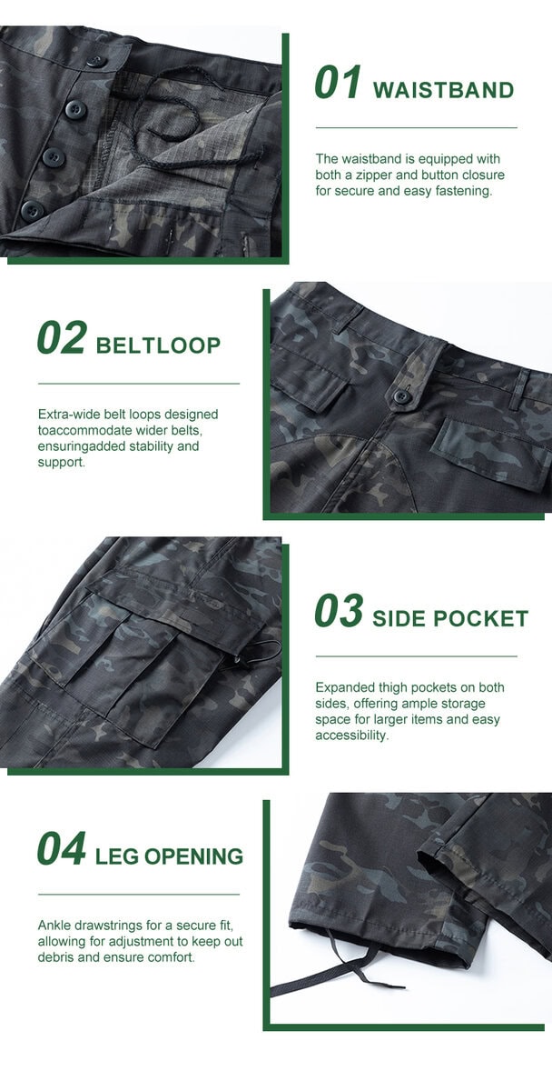 Multicam Black (MCBK) Tactical Combat Uniform Set