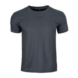 he Onken Performance Tactical T-Shirt in grey, made from breathable, quick-dry fabric for all-day comfort under body armor.