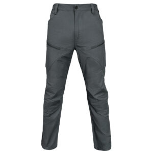 Front view of the Strider Stretch Tactical Pants in grey, a durable and flexible uniform option for law enforcement B2B contracts.