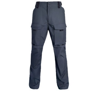 The Onken Beetle Durable Tactical Pants in grey, a rugged BDU-style pant for law enforcement uniform contracts.