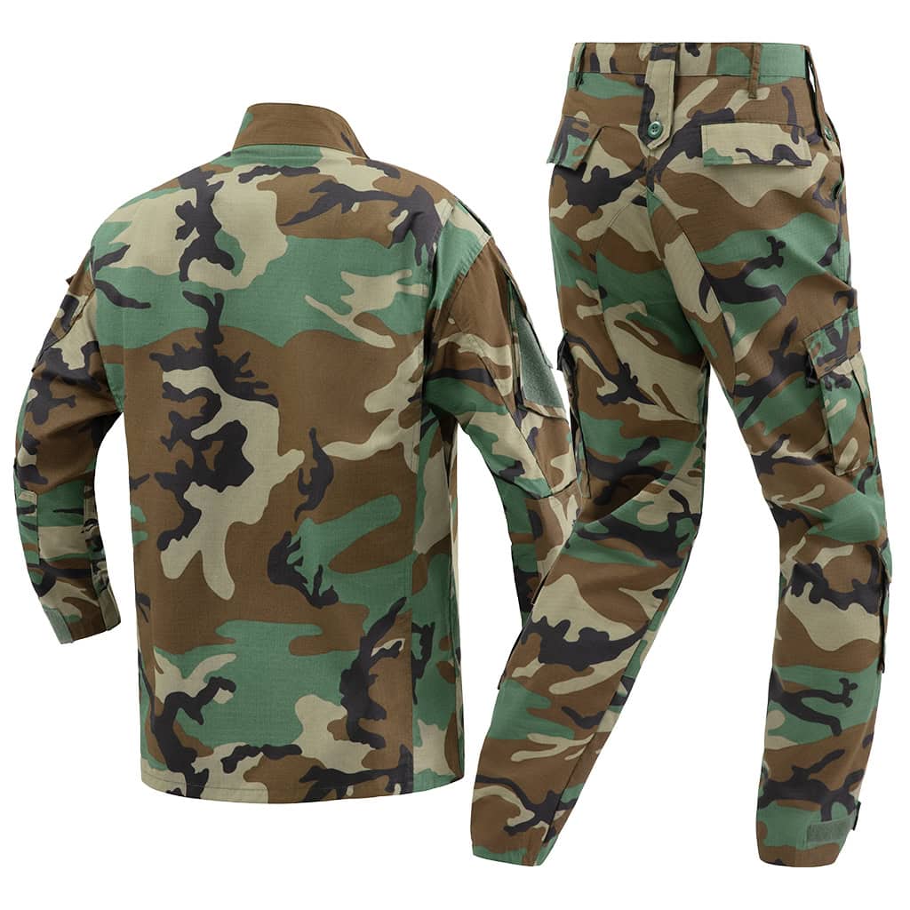 Woodland ACU (Army Combat Uniform) - Mil-Spec & Customizable for Tenders