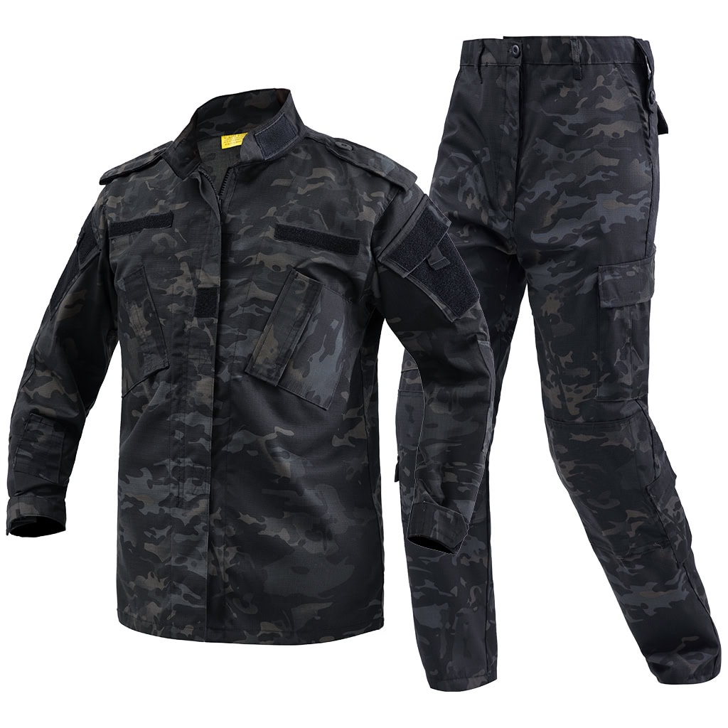 Multicam Black (MCBK) Tactical Combat Uniform Set