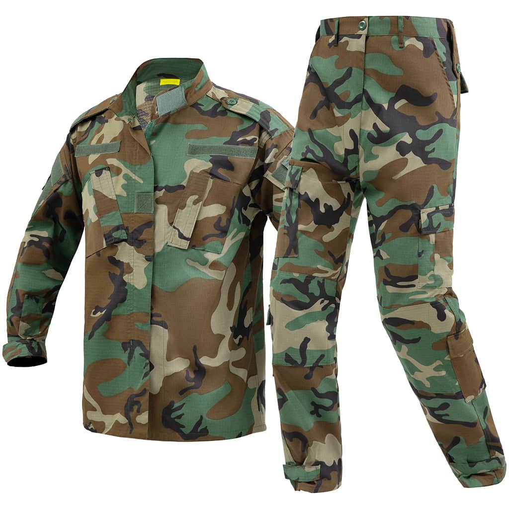 Woodland ACU (Army Combat Uniform) - Mil-Spec & Customizable for Tenders