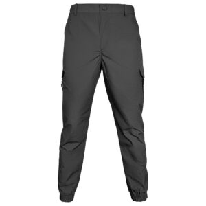 The Onken Tactical Jogger Pants in black, an ideal choice for private security and police uniform tenders requiring a modern, athletic look.