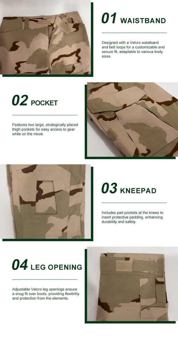 Custom Tri-Color Desert G2 Combat Uniform | WHCSJ