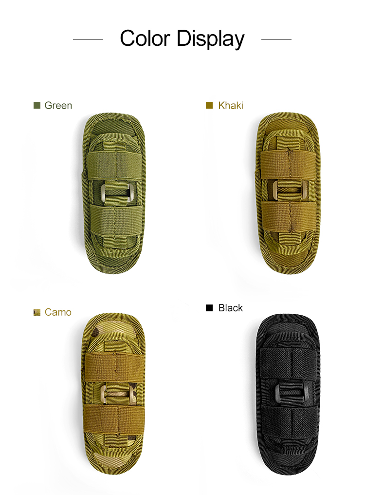 Custom tactical pouch size storage and fit detail