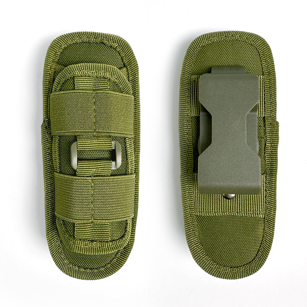 Custom flashlight pouch front product view