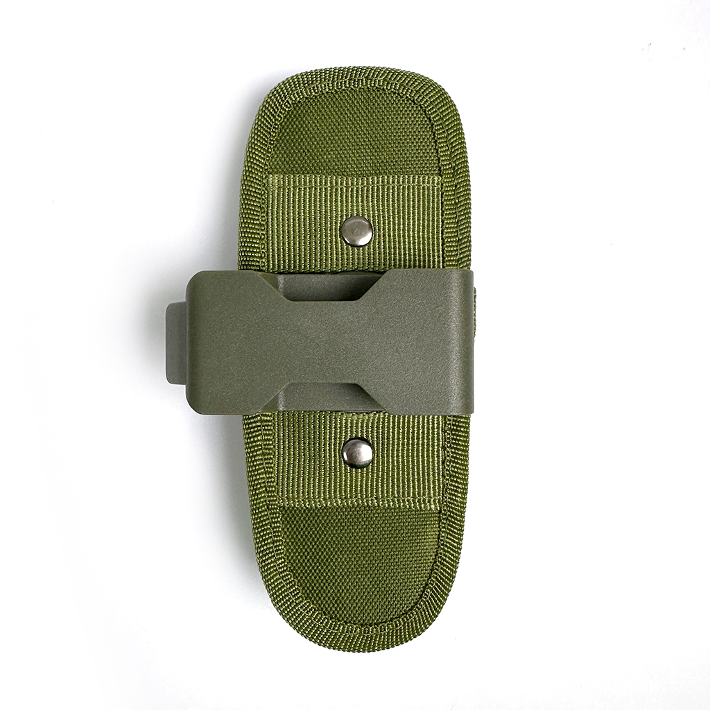 Custom tactical flashlight holder angled product view