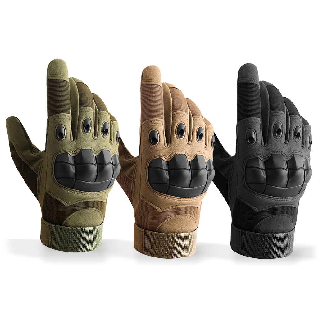 Hard knuckle tactical gloves outdoor combat training use