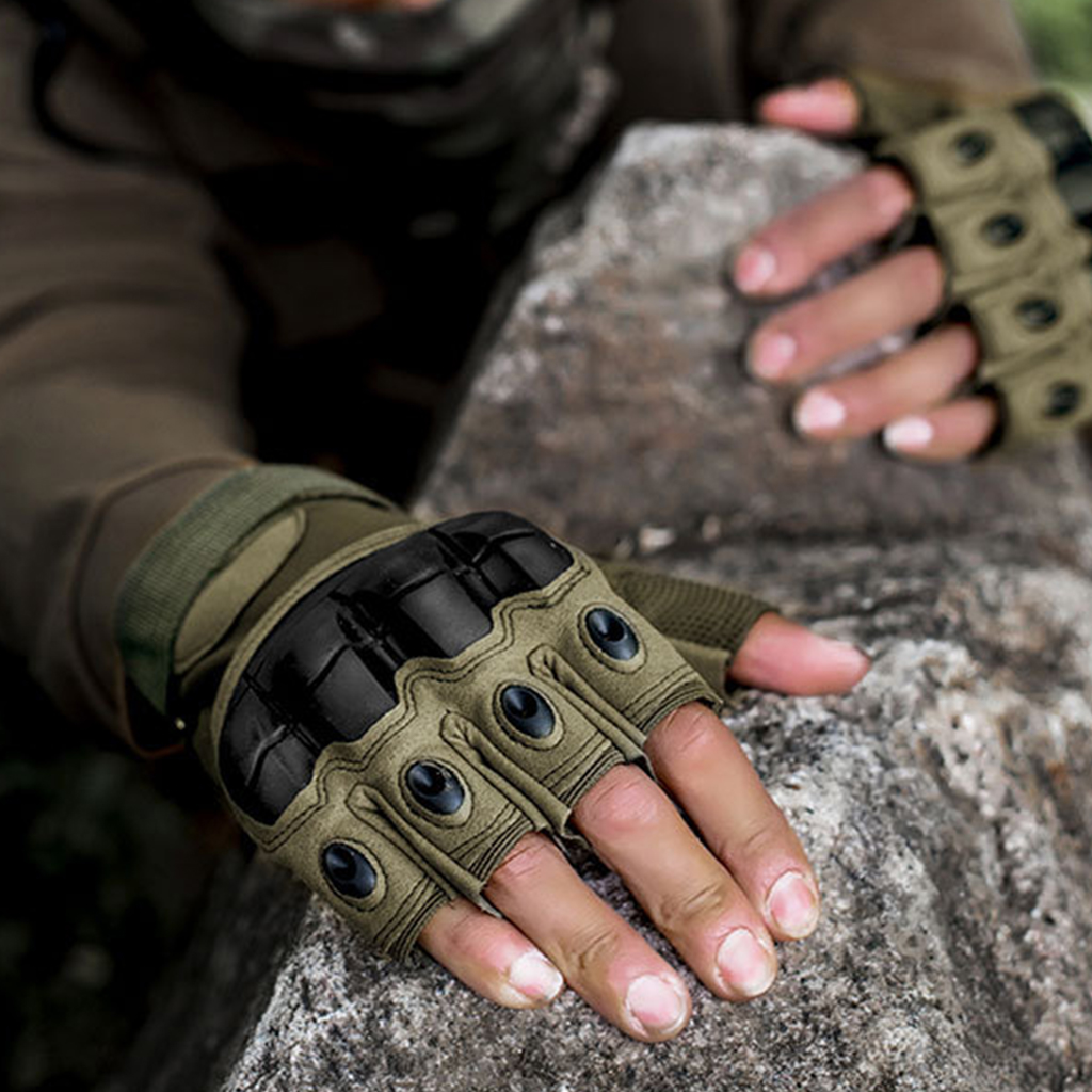 Custom tactical gloves full finger and half finger color lineup