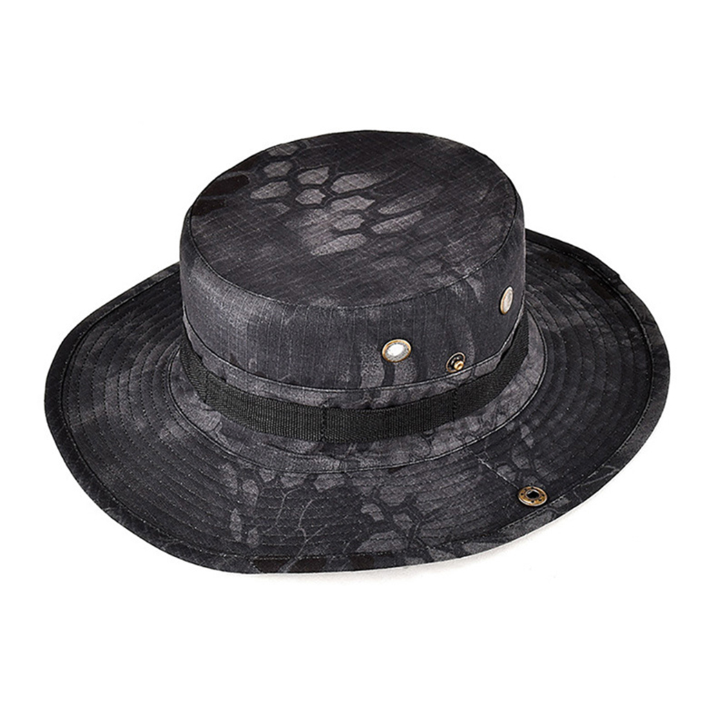 Custom military peaked cap side profile