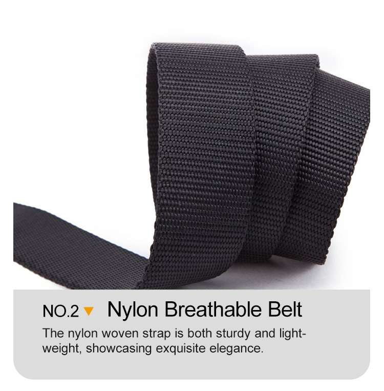 Narrow tactical belt laser cut edge and webbing detail