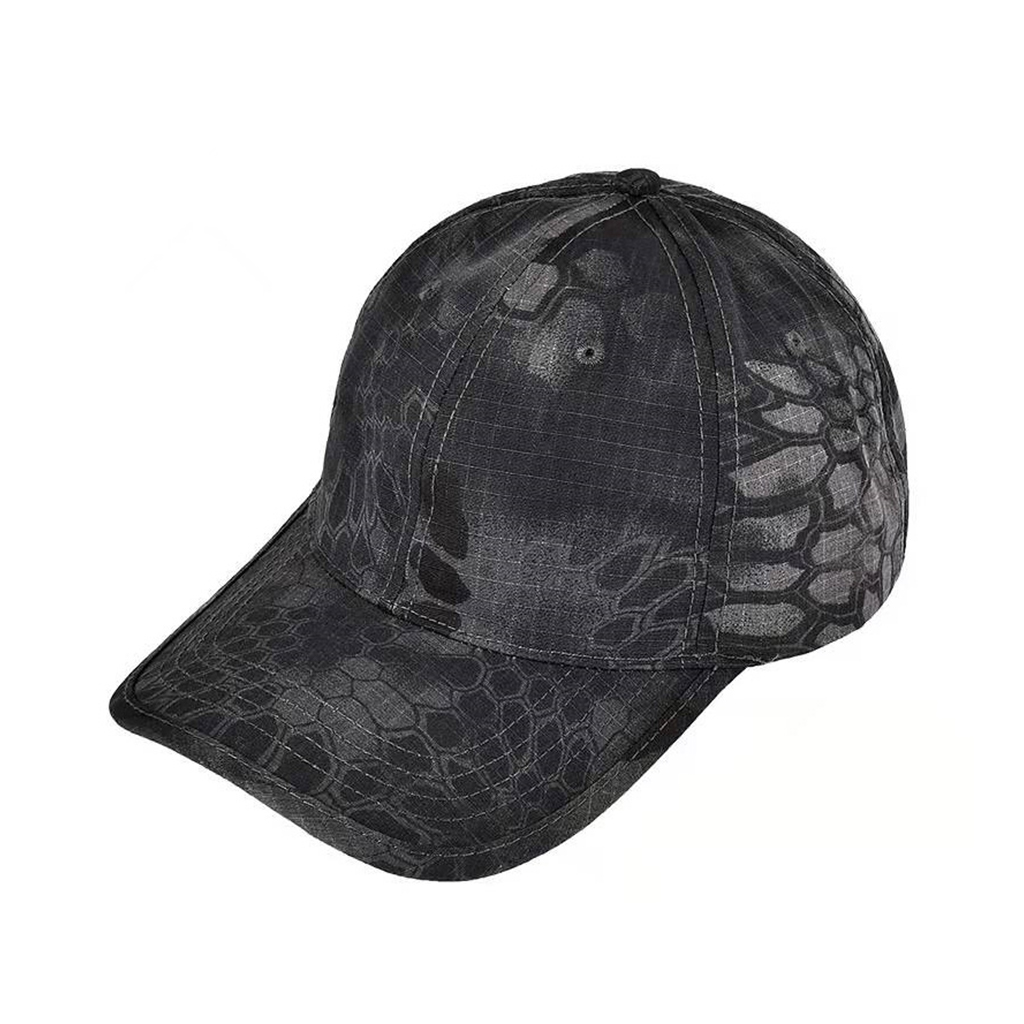 Custom six panel cap front product view