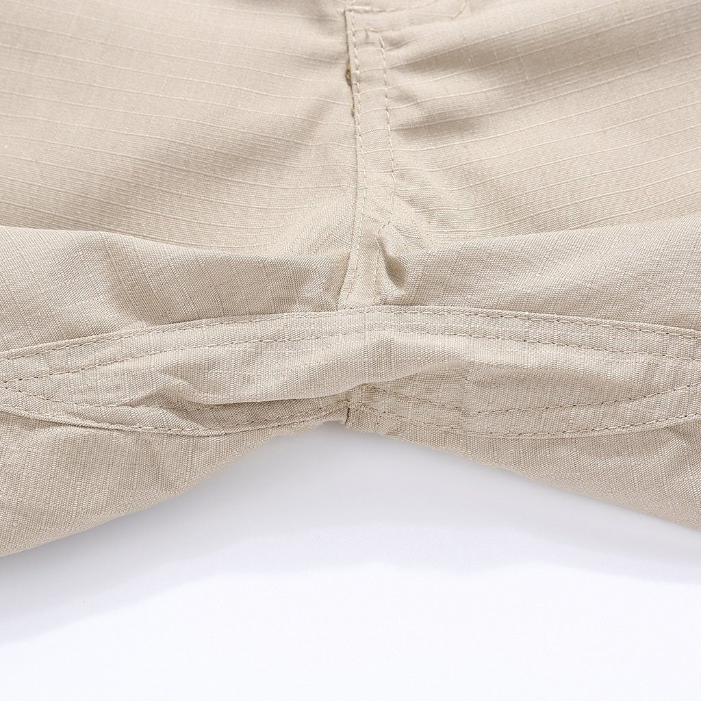Custom tactical cargo shorts gray color option